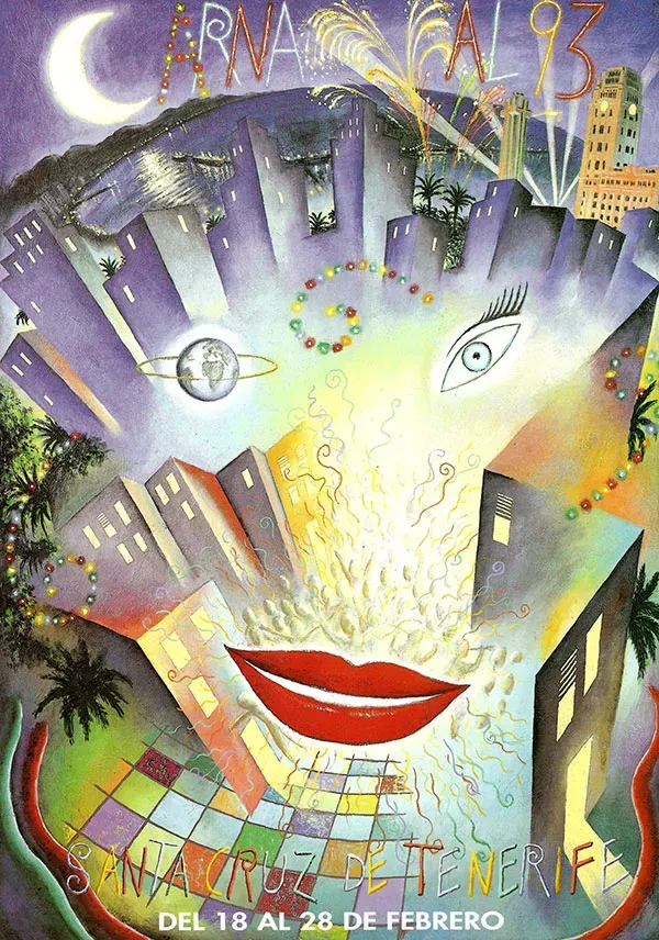 Affiche van het carnaval 1993