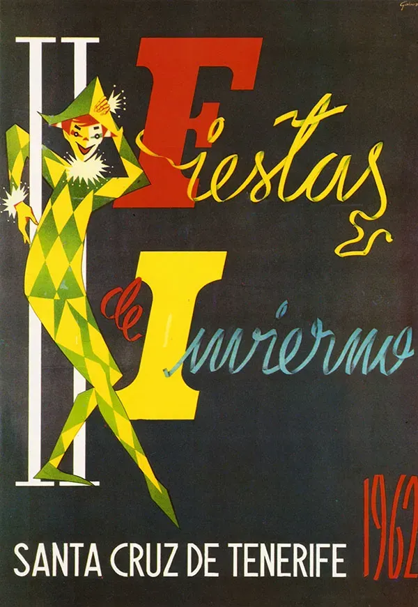 Affiche van het carnaval 1962