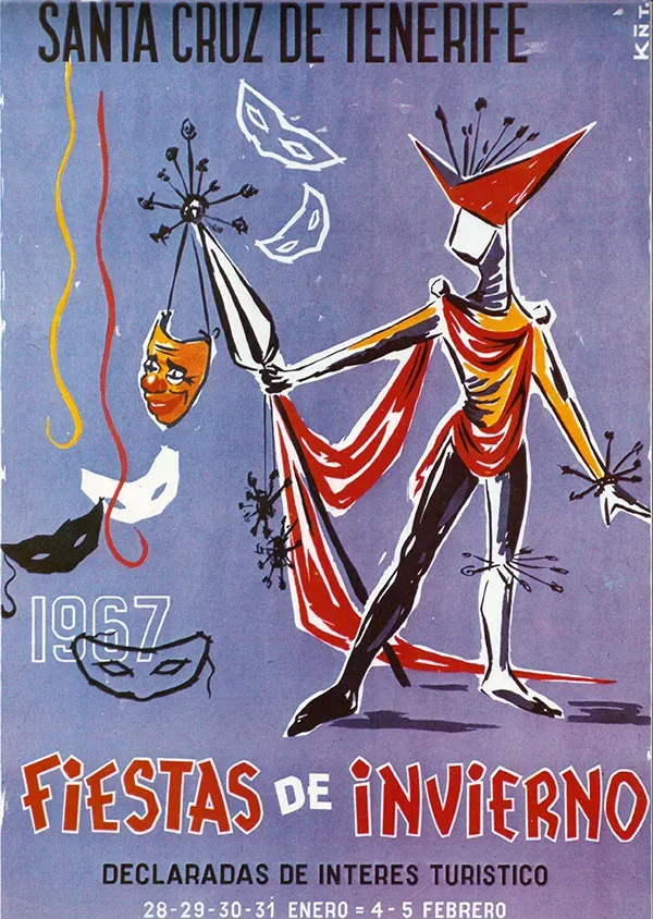 Affiche van het carnaval 1967