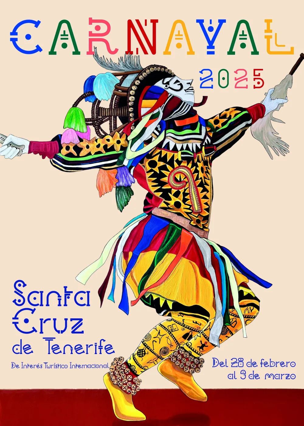 Affiche van het carnaval 2025