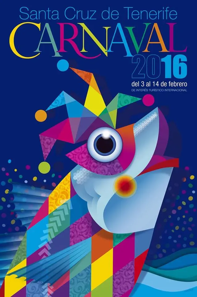 Affiche van het carnaval 2016