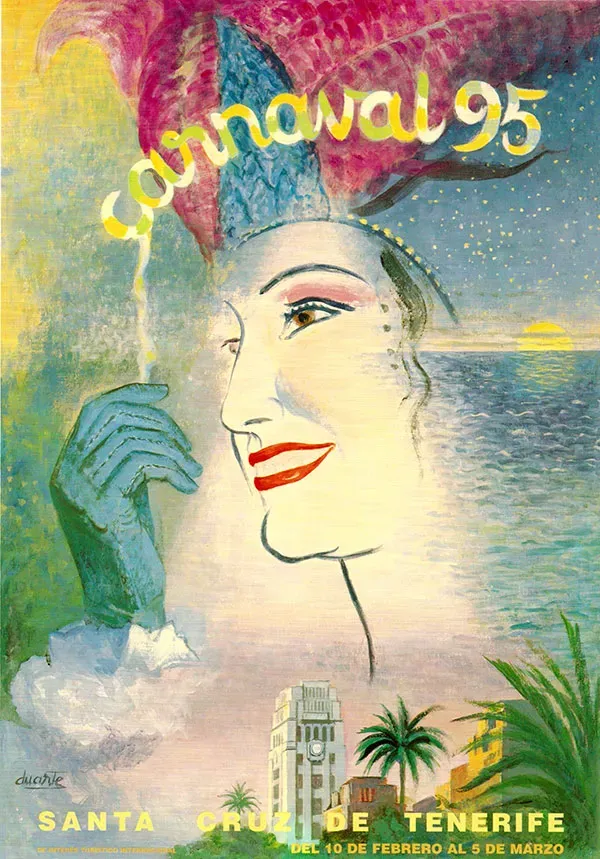 Affiche van het carnaval 1995