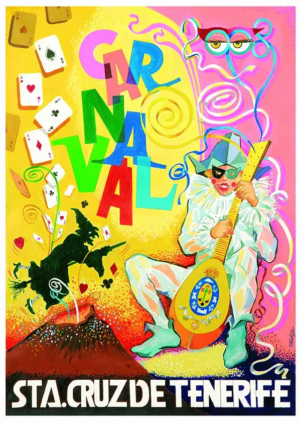 Affiche van het carnaval 2008