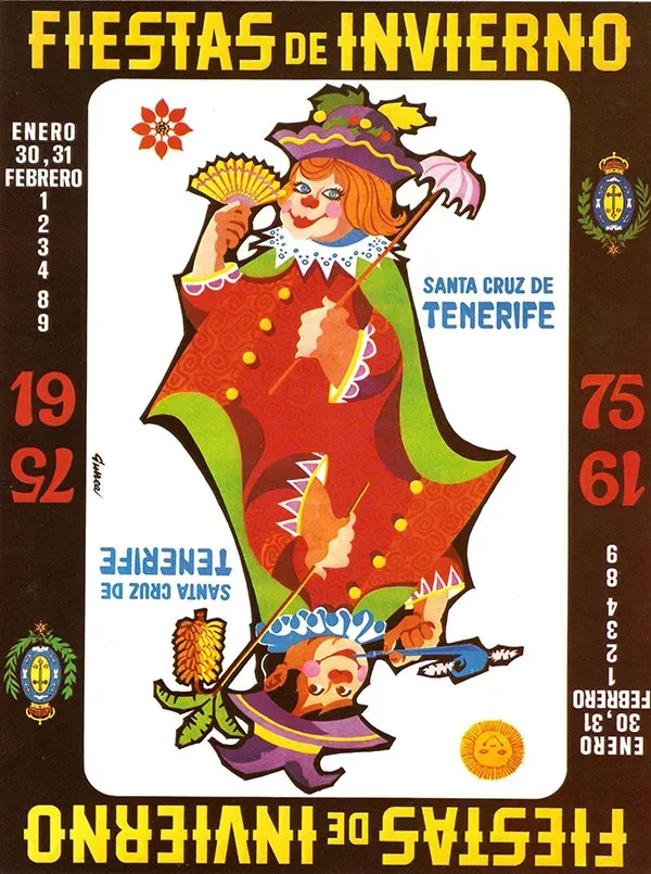 Affiche van het carnaval 1975