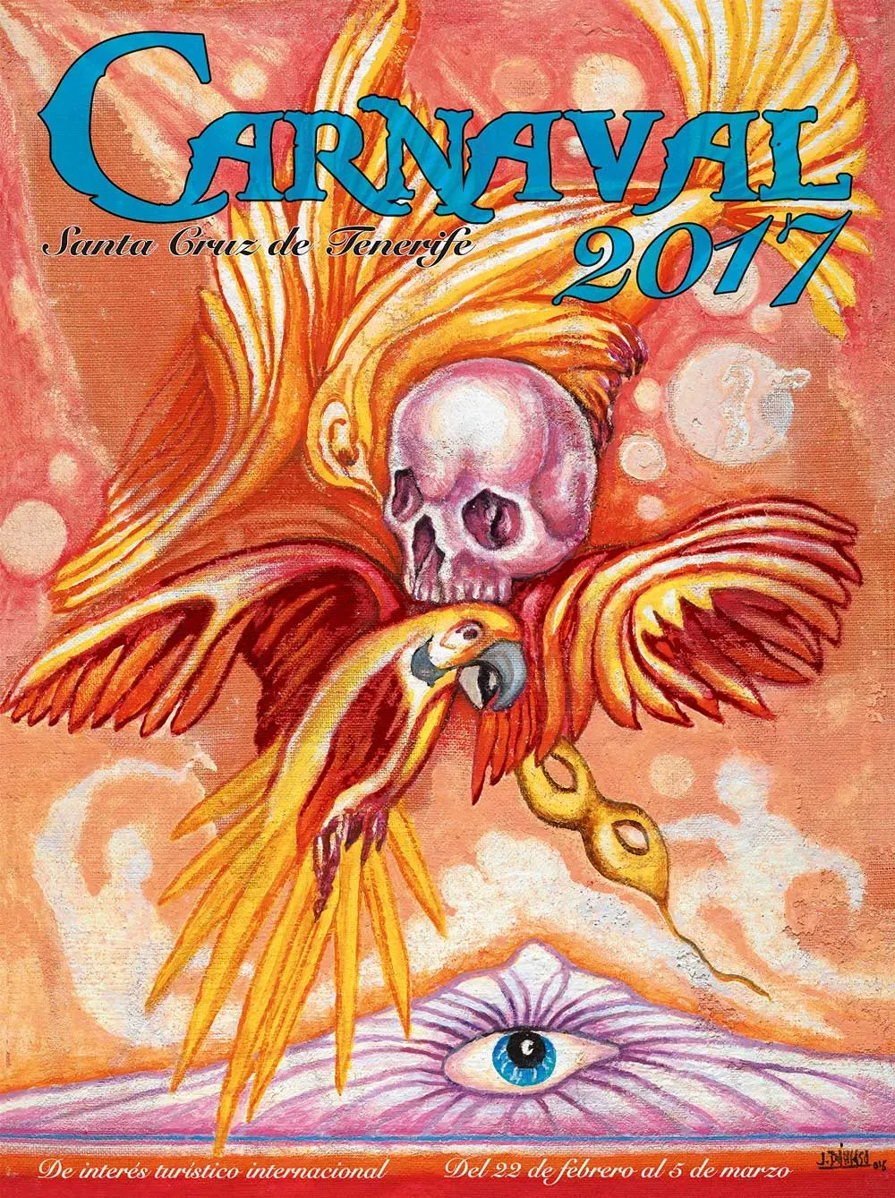 Affiche van het carnaval 2017