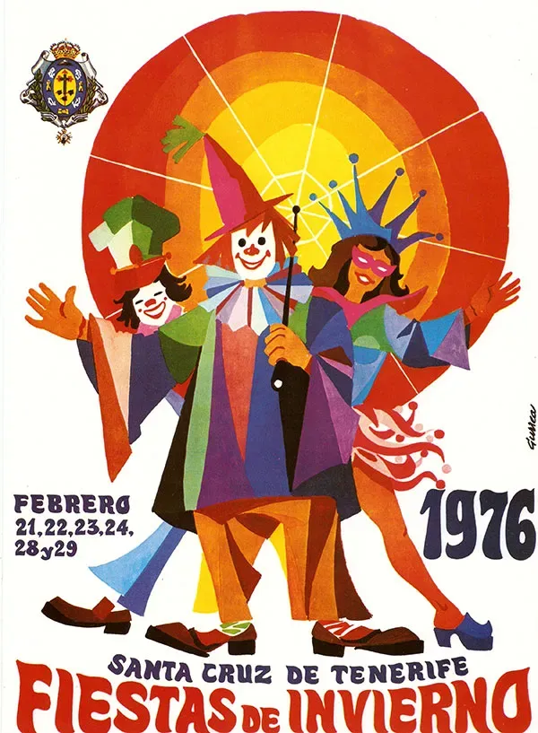 Affiche van het carnaval 1976