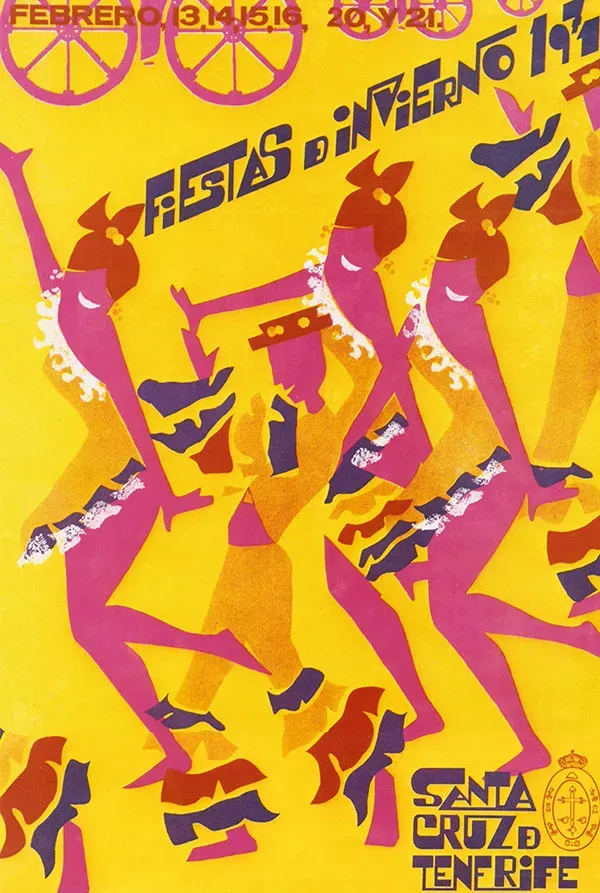 Affiche van het carnaval 1971