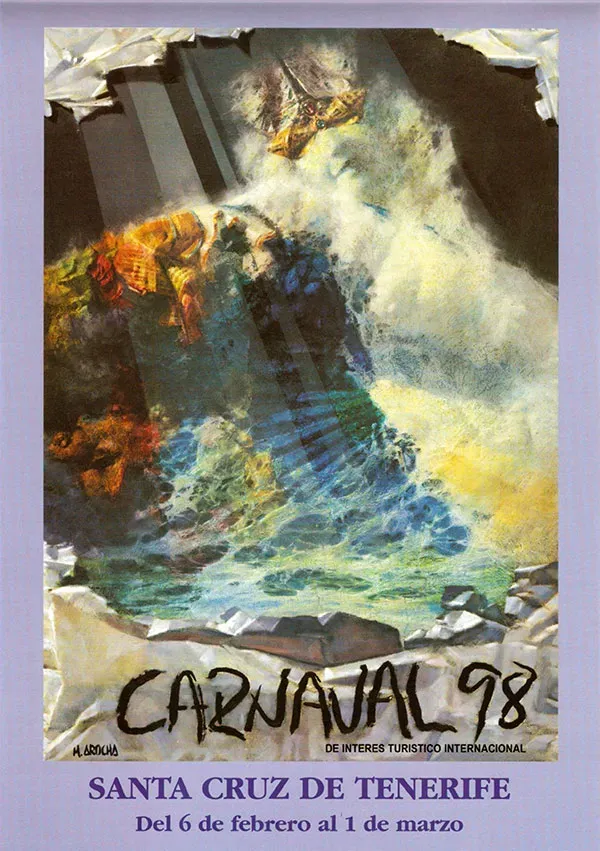 Affiche van het carnaval 1998