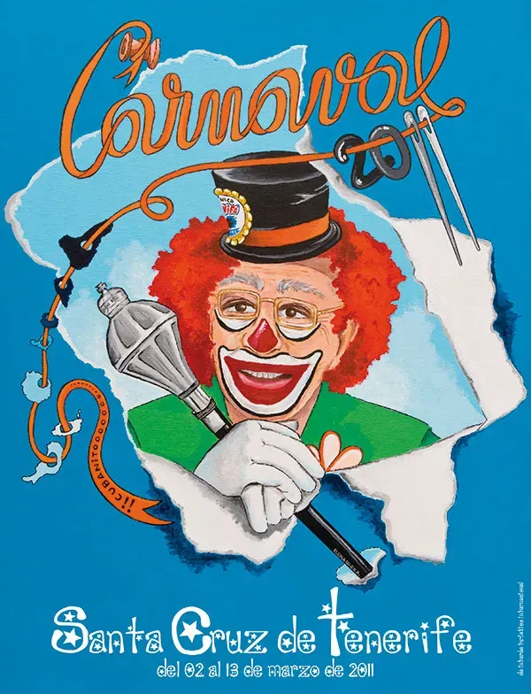Affiche van het carnaval 2011
