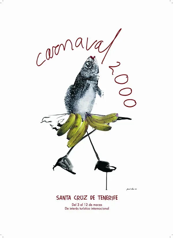 Affiche van het carnaval 2000