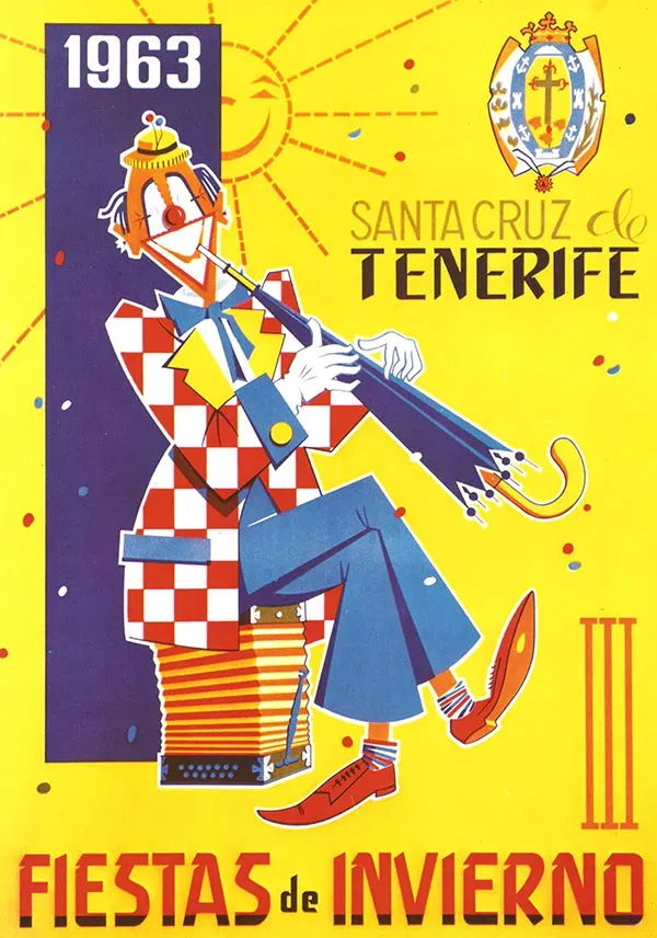 Affiche van het carnaval 1963