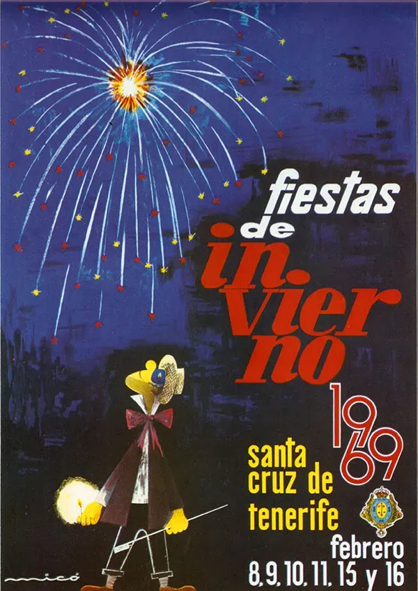Affiche van het carnaval 1969