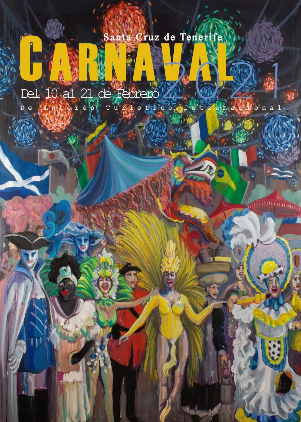 Affiche van het carnaval 2021