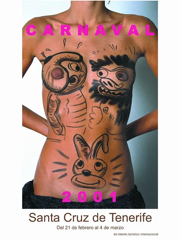 Affiche van het carnaval 2001