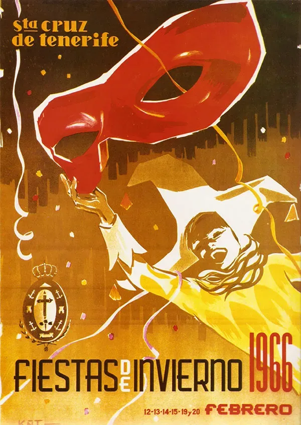 Affiche van het carnaval 1966