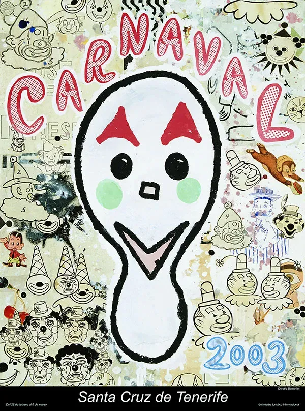 Affiche van het carnaval 2003