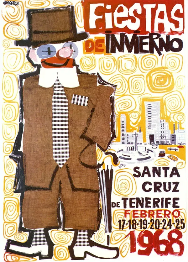 Affiche van het carnaval 1968