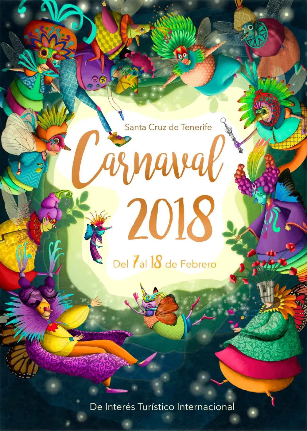 Affiche van het carnaval 2018